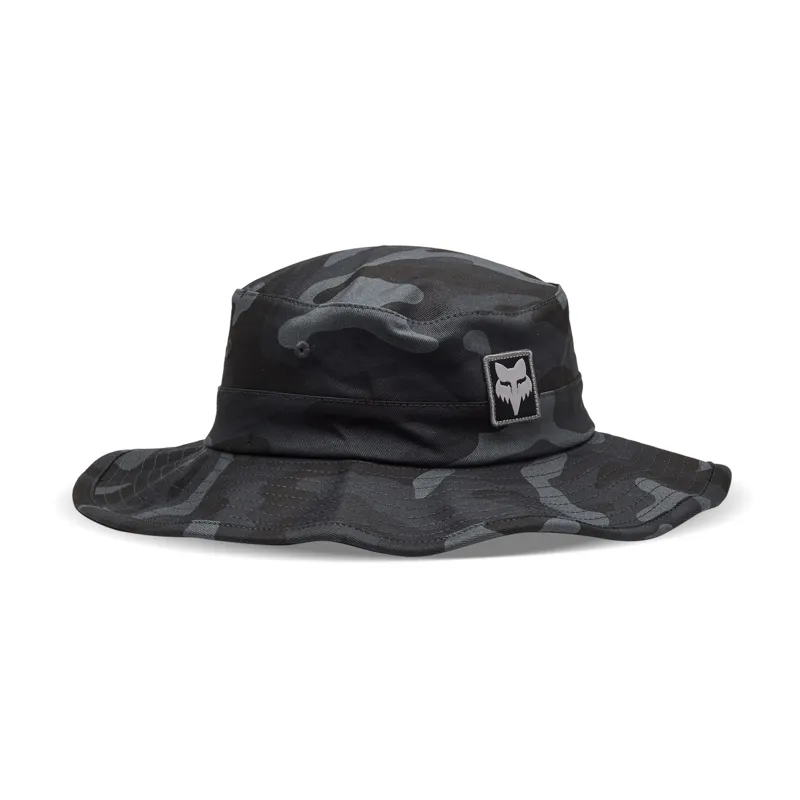 Fox Base Over Sun Hat in Black Camo